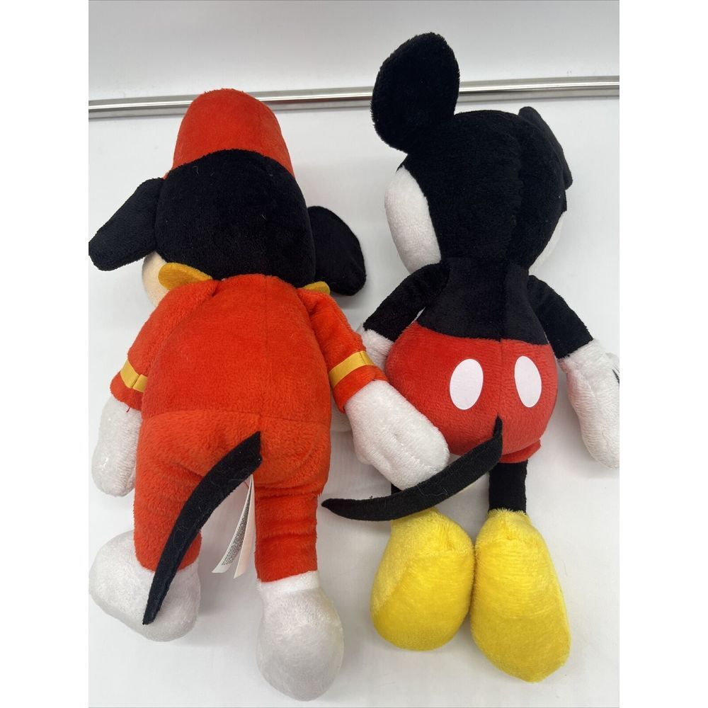 Lot Of 2 Just Play Disney Mickey Mouse‎ 90 Years Of Magic Band Leader & Pie Eyed - Picture 4 of 6